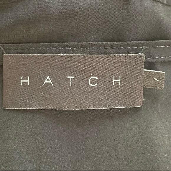 Hatch | Black Surplice Neck Dolman Sleeve Jumpsuit - Picture 6 of 7